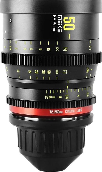 Actual product image Meike 50 mm T2.1 FF (Canon EF, full size)