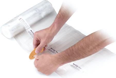 Actual product image Magic Vac 50 pcs bag 30x40 cm with label (50 x)
