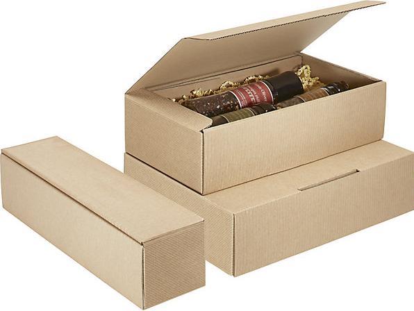 Produktbild kaiserkraft Flaschen-Geschenkkarton (1 x)