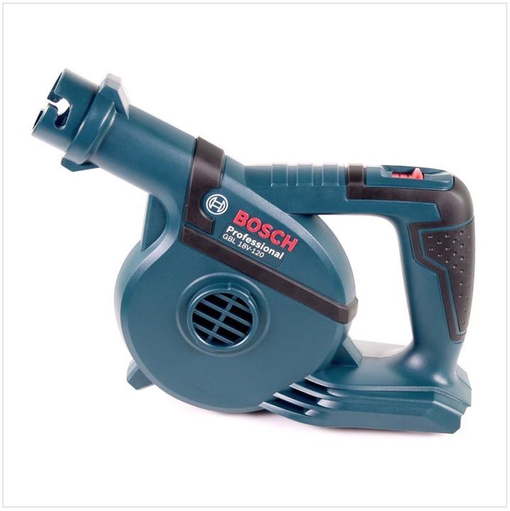 Immagine prodotto Bosch Professional Soffiatore a batteria Bosch GBL 18 V-120 + 2x batteria 18V 2.0 Ah + 1x caricatore GAL 1880 CV (Batteria ricaricabile, Soffiafoglie)
