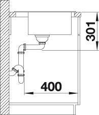 Image du produit Blanco Zenar 5 S (Éviers à poser, 91.50 cm, 51 cm)