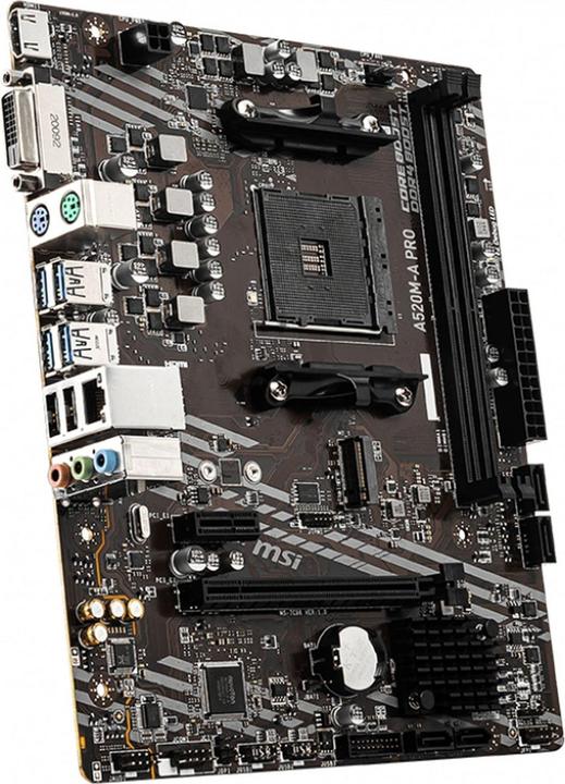 Produktbild MSI A520M-A Pro (AM4, AMD A520, mATX)