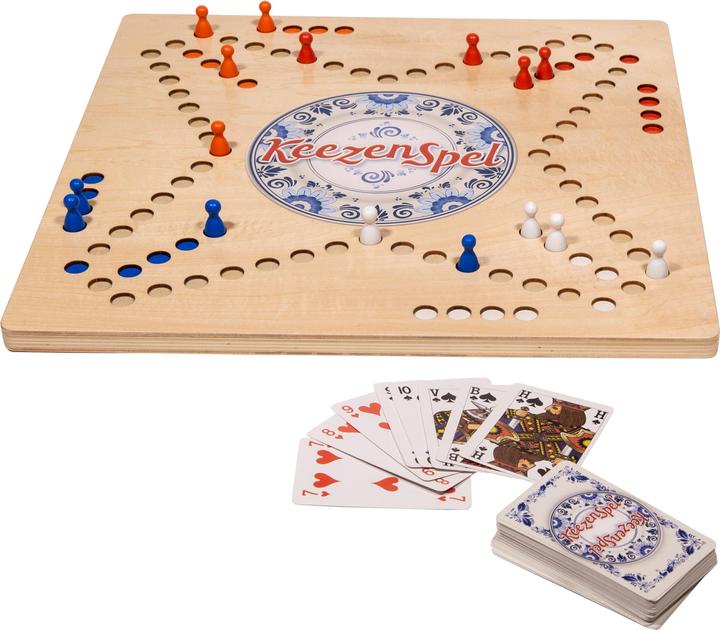 Actual product image Clown games houten Keezenspel (Dutch)