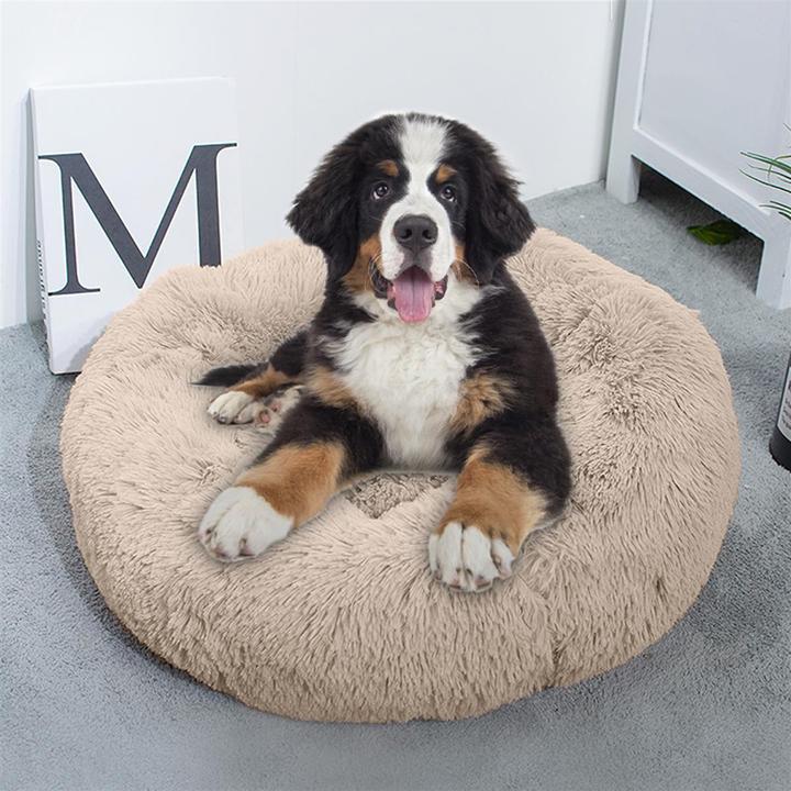 Immagine prodotto Intirilife Letto per animali domestici Beige Diametro 100 cm (Cane, Gatto)