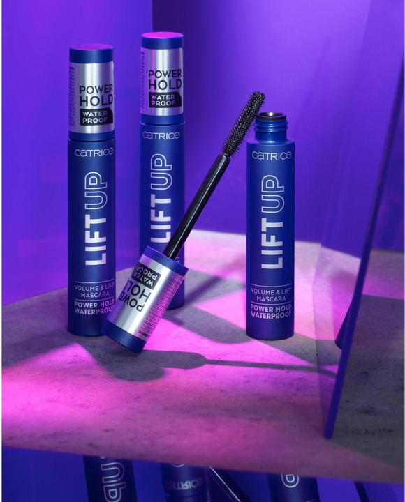 Actual product image Catrice LIFT UP Volume & Lift Mascara Power Hold Waterproof (010 Deep Black)