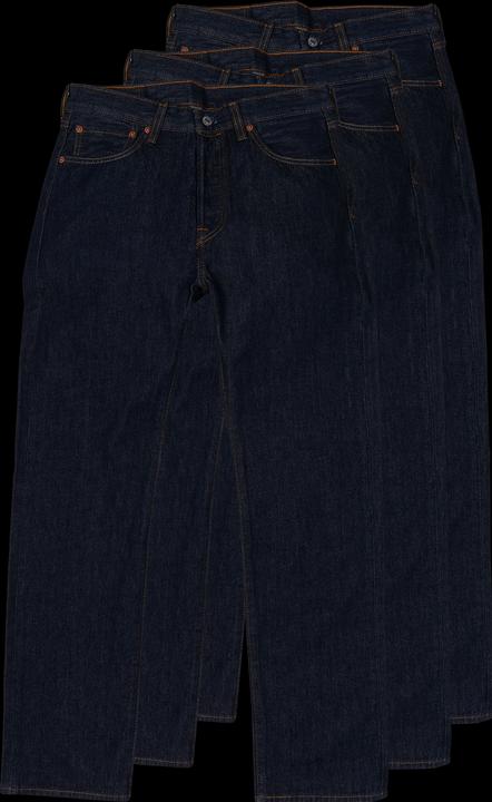 Actual product image Levis 501 Jeans Straight Fit rinse 3-Pack (W34/L32)