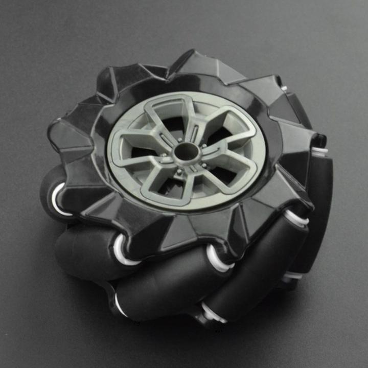Actual product image DFRobot Clockwise 97mm Mecanum Omni Wheel Black