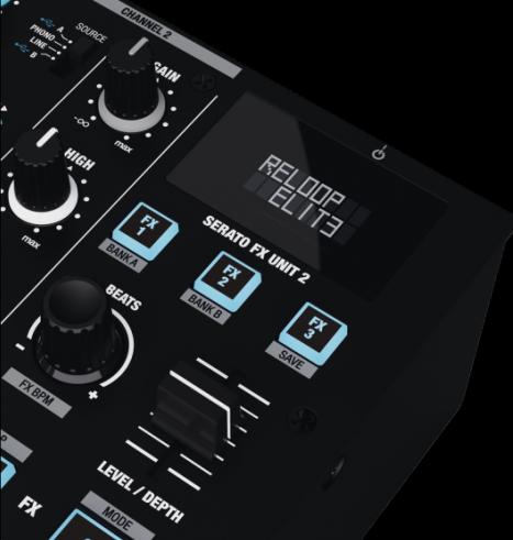 Actual product image reloop elite (Studio- and Livemixer, Clubmixer, DJ controller)