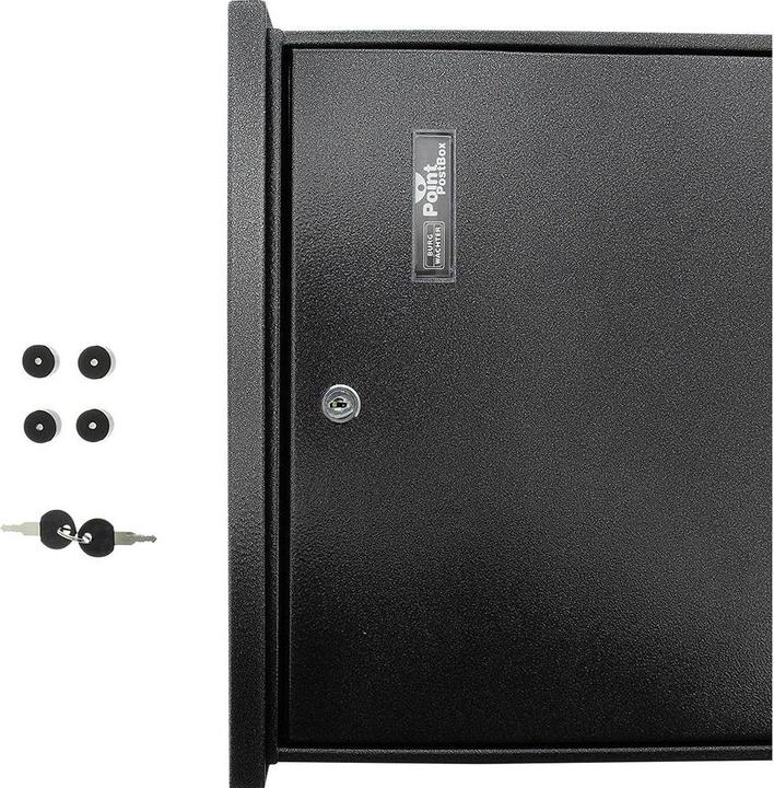 Actual product image Burg Wächter 61140 Sheet steel letterbox J
