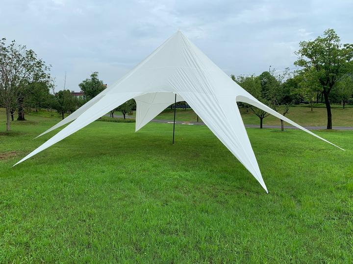 Actual product image CLP Star tent 14m, white (1400 cm, 1400 cm)