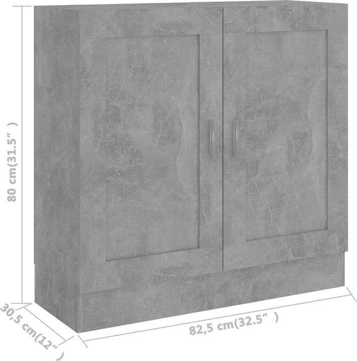 Actual product image VidaXL Bücherregal (82.5 x 30.5 x 80 cm)