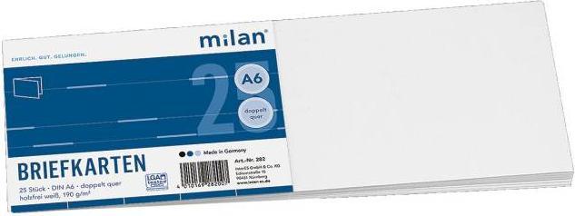 Immagine prodotto Folia Biglietti da lettera Bringmann Milano 25 pezzi A6 doppio paesaggio (25 pz.)