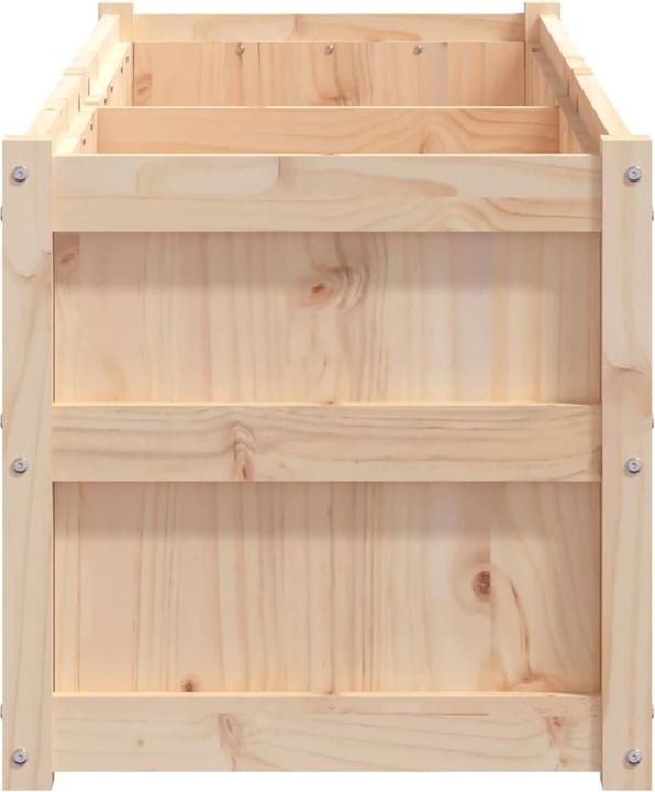 Actual product image VidaXL Pflanzkübel 150x50x50 cm Massivholz Kiefer,Material