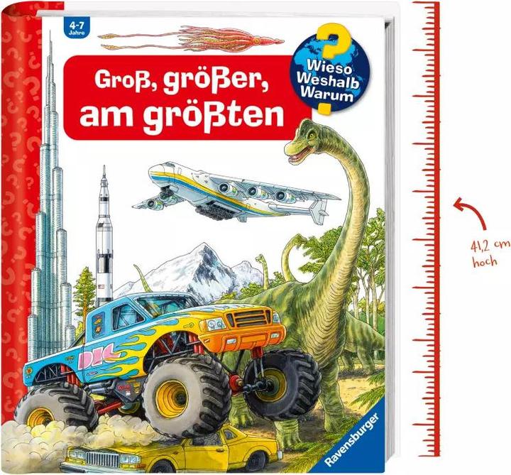 Produktbild Ravensburger Gross, grösser, am grössten (Riesenbuch) (Deutsch, Carola von Kessel, 2017)