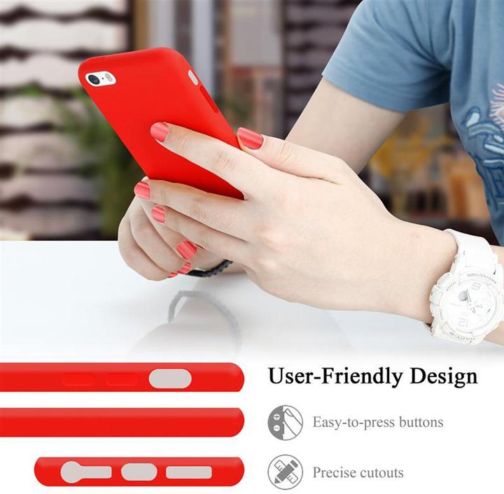 Immagine prodotto Cadorabo Copertura della cassa del silicone liquido TPU (Apple iPhone 5)