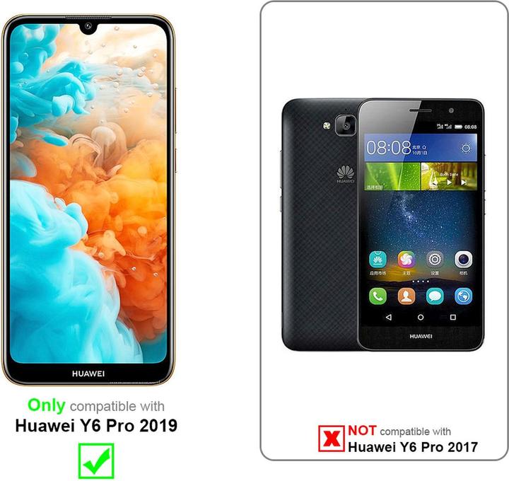 Produktbild Cadorabo Flower Book Cover (Huawei Y6 Pro)