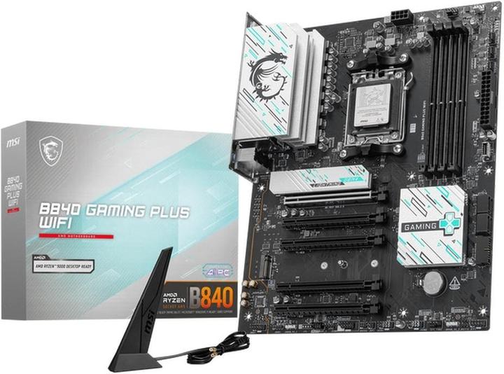 Produktbild MSI B840 GAMING PLUS WIFI (AM5, AMD B840, ATX)