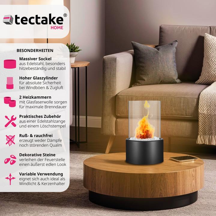 Image du produit tectake Damine (ø 26 x 16,5 cm)