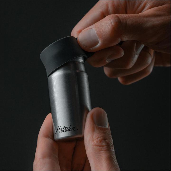 Actual product image Matador Waterproof Travel Canister - 40ml (Packing system)