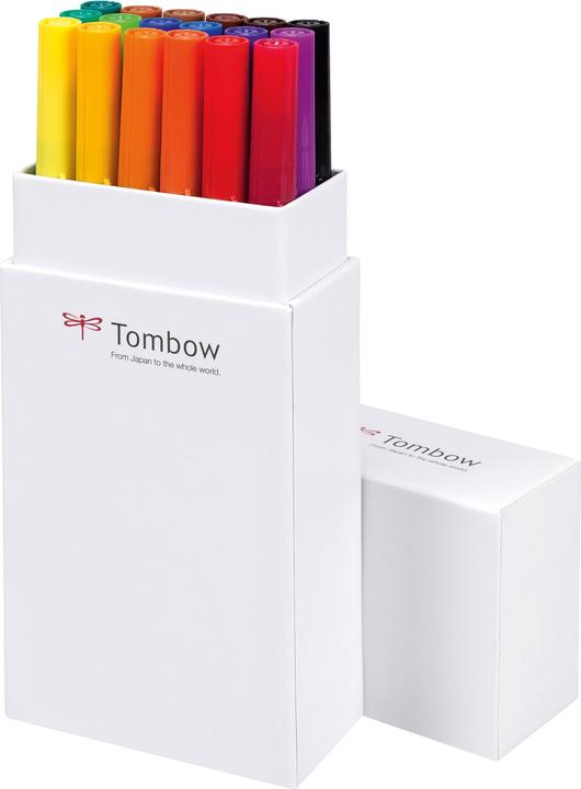 Actual product image Tombow ABT Dual Brush (Multicoloured, 18 x)