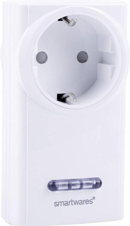 Produktbild Smartwares 10.043.95 Funksteckdose mit Magnetkontakt SH5-SET-KHC (Funkmodul)
