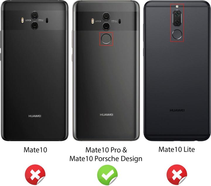 Produktbild Nalia Leder-Look Handyhülle (Huawei Mate 10 Pro)