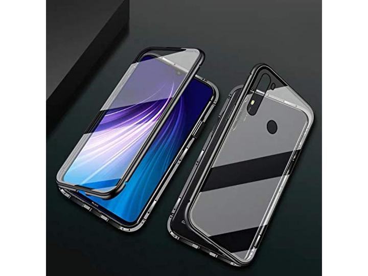Actual product image G-Case Xiaomi Redmi Note 8 Aluminium Magnetic Glass Case Cover (Xiaomi Redmi Note 8)