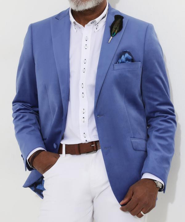 Produktbild Joe Browns Cornflower Lightweight Velvet Blazer (44)