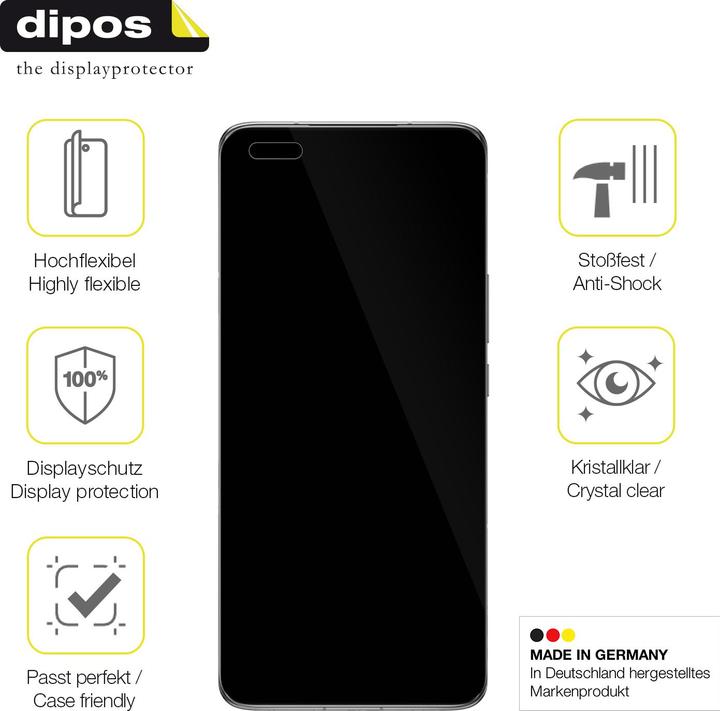 Immagine prodotto Dipos 3D Full-Cover Pellicola Protettiva (1 Pezzo/i, Honor Magic 4 Pro)