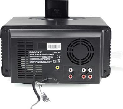 Produktbild Audio Scott i-WXH 85, HiFi-Anlage, CD, Ipod Dock, USB, 40 Watt