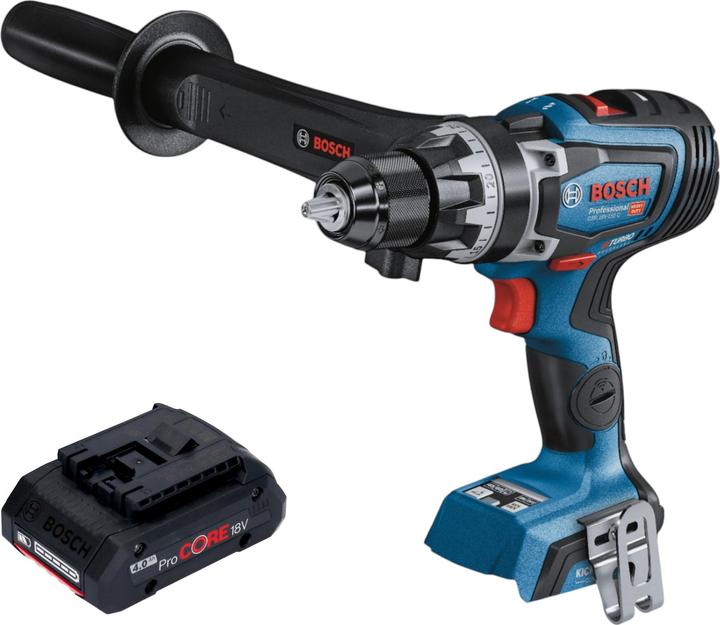 Produktbild Bosch Professional Bosch GSR 18V-150 C Professional Akku Bohrschrauber 18 V 150 Nm Brushless + 1x ProCORE Akku 4,0 Ah (Akkubetrieb)