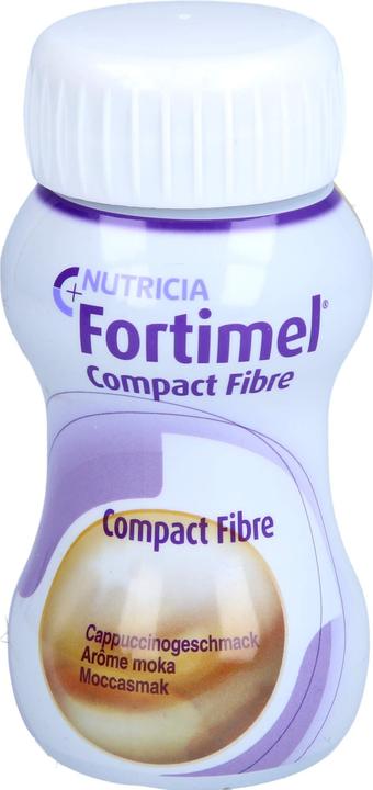Actual product image Fortimel Compact Fiber Cappuccino (Coffee, 4 pcs., 652 g)