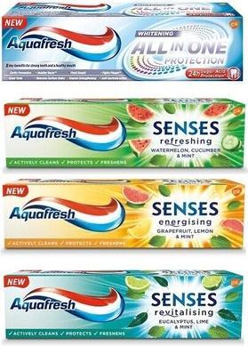 Aquafresh Senses Refreshing Toothpaste Toothpaste Watermelon & C (75 ml)