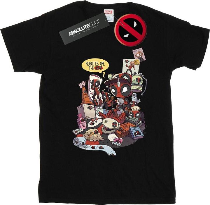 Immagine prodotto Deadpool Merchandise Royalties Maglietta Ampia Donna (S)