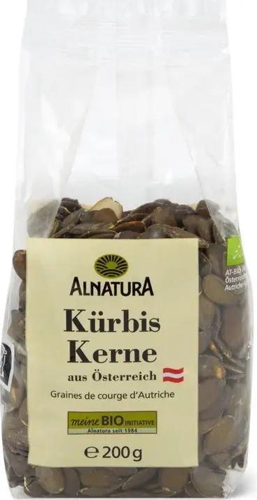 Image du produit Alnatura Graines de courge bio 225g (200 g)
