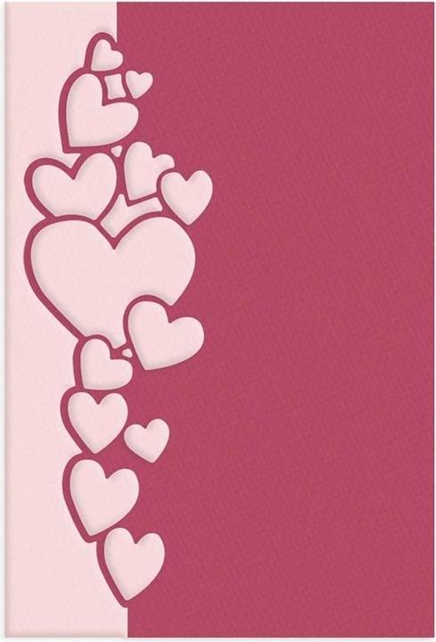Elite Screens Punching die - Edge hearts 11.2x3.9cm
