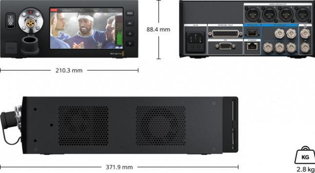 Actual product image Blackmagic Studio Fiber Converter (Video Switch)