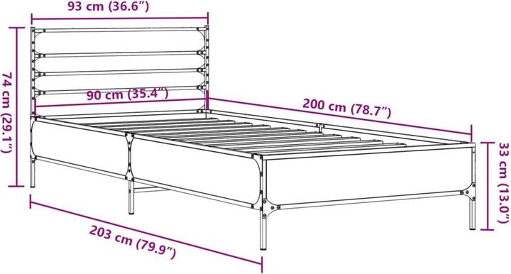 Produktbild VidaXL Katie (140 x 190 cm)