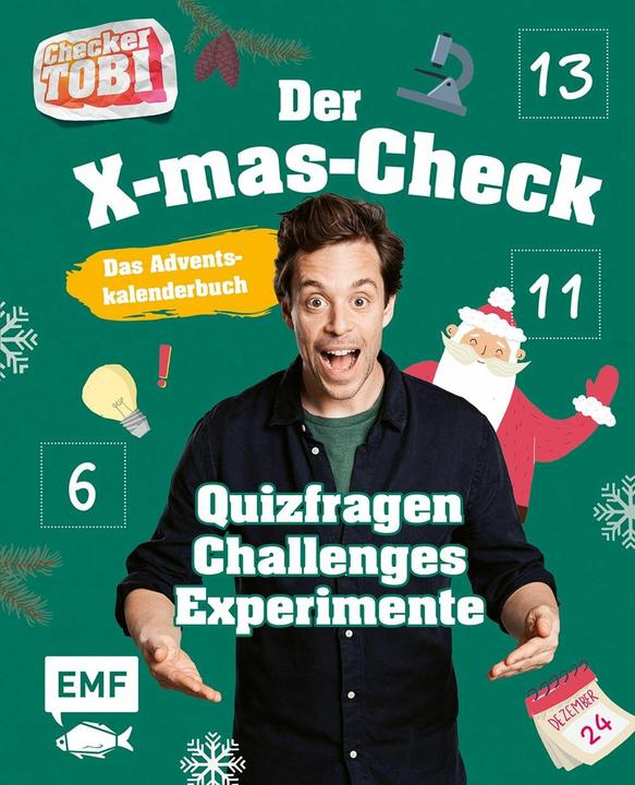 Image du produit Checker Tobi : Le livre du calendrier de l'Avent : Le contrôle X-Mas