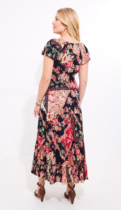 Immagine prodotto Joe Browns Flowy Patchwork Maxi Dress (42)