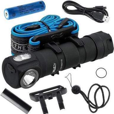 Actual product image Walther HLC2r 1000 lumen LED headlamp, rechargeable or battery-operated (1000 lm)