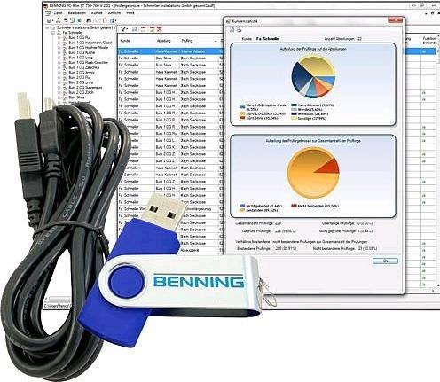 Actual product image Benning ST 755+ set (CAT II 300V)