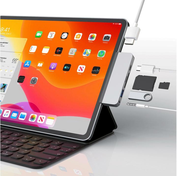 Produktbild Hyperdrive Multiport Hub (USB-C, 6 Ports)