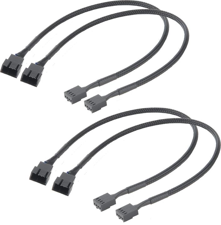 Immagine prodotto Akasa Cavo di prolunga del ventilatore 4-pack