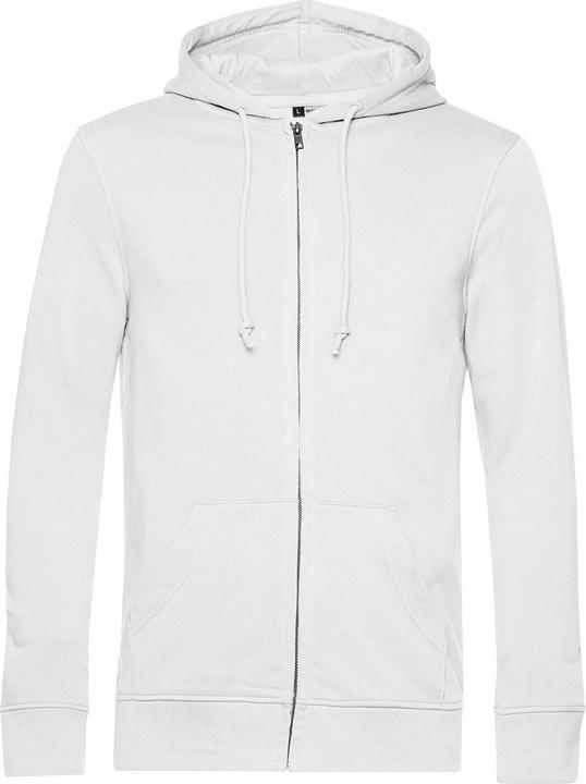 B&C Organic Kapuzenpullover Mit Reissverschluss
