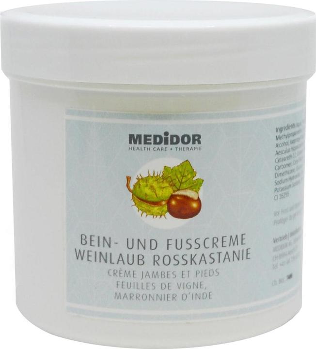 Immagine prodotto Medidor Crema per gambe e piedi Vine Leaf Horse Chestnut 250 ml (250 ml)