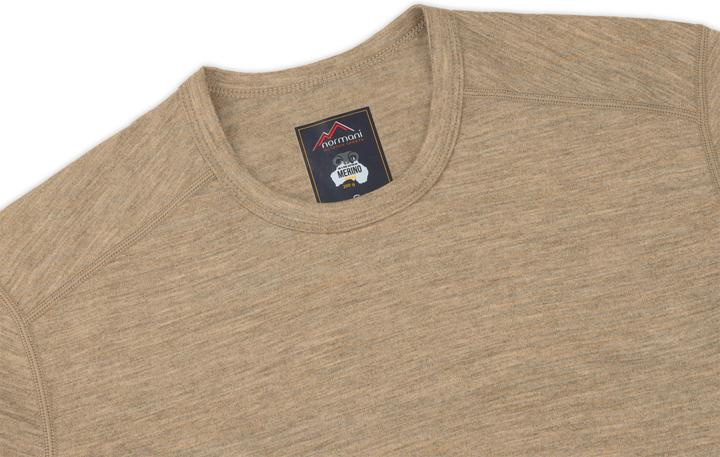 Actual product image Normani Herren Merino T-Shirt Darwin - 1585 (4XL)