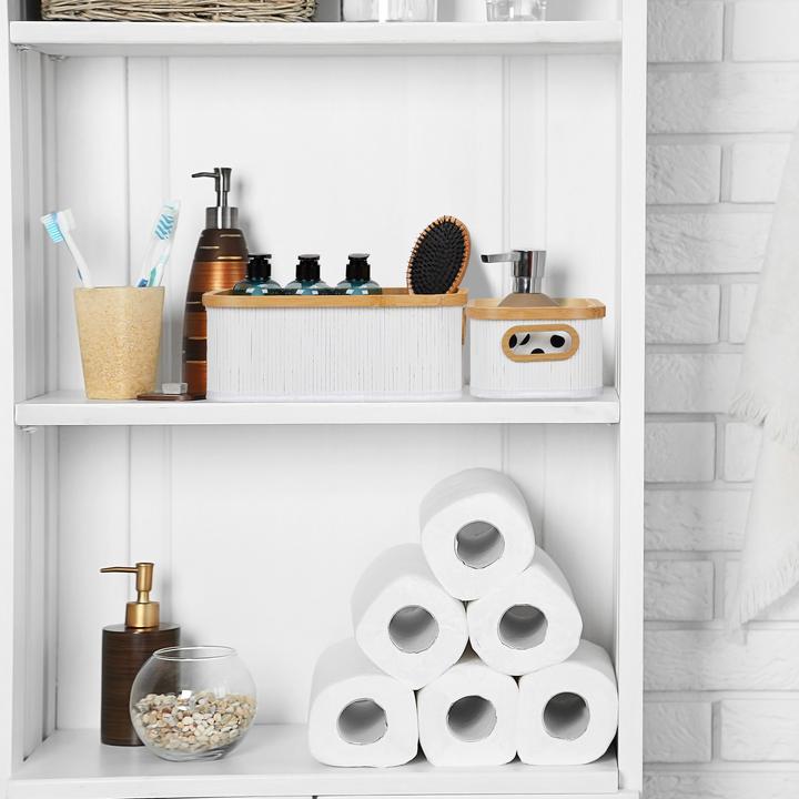 Actual product image Relaxdays 3x storage basket (3 x, 41 x 33 x 16.5 cm)