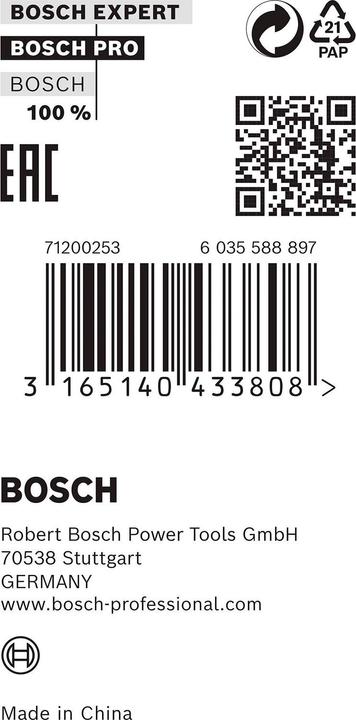 Immagine prodotto Bosch Professional Zubehör Anello di riduzione per lama circolare PRO, 25 x 1,5 x 16 mm