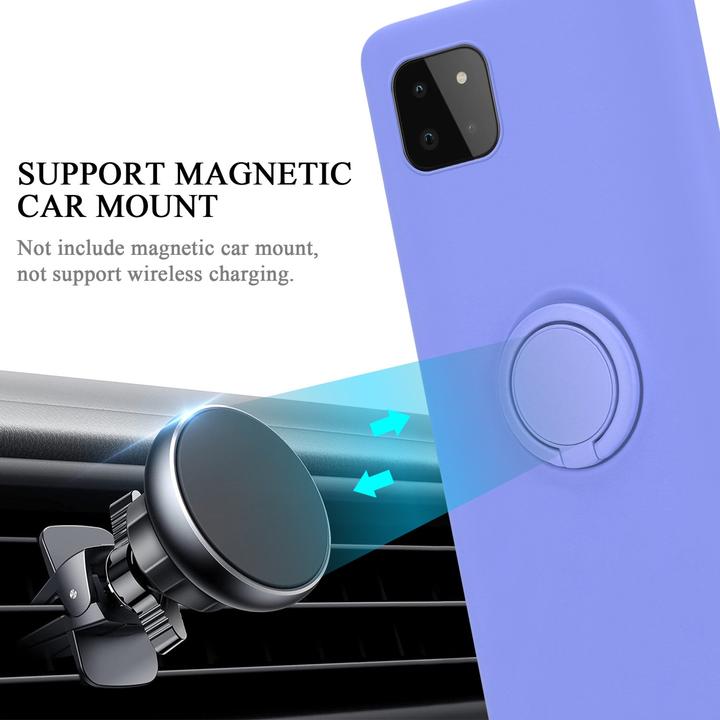 Actual product image Cadorabo TPU Liquid Ring Silicone Case Cover (Samsung Galaxy A22 5G)
